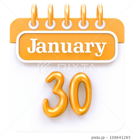 icon calendar 3d render icon calendar 3d render 108641265