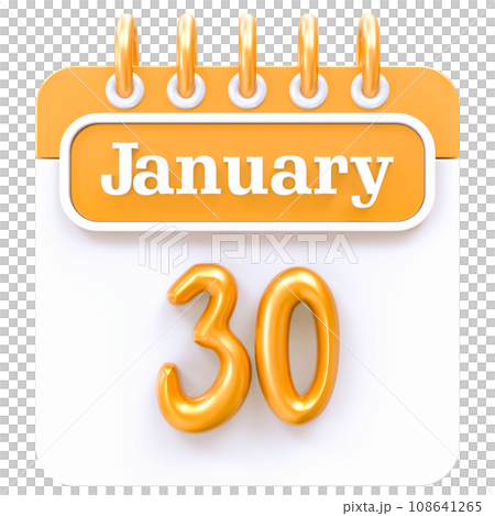 icon calendar 3d render icon calendar 3d render 108641265