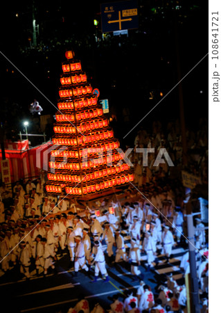 ユネスコ無形文化遺産の戸畑祇園大山笠2023 ユネスコ無形文化遺産の戸畑祇園大山笠2023 108641721