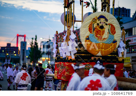 ユネスコ無形文化遺産の戸畑祇園大山笠2023 108641769