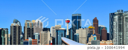 Calgary city skyline at sunny day, Alberta,Canada Calgary city skyline at sunny day, Alberta,Canada 108641994