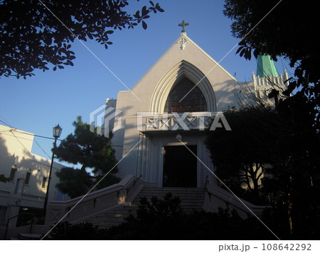風景写真 元町 カトリック山手教会 風景写真 元町 カトリック山手教会 108642292