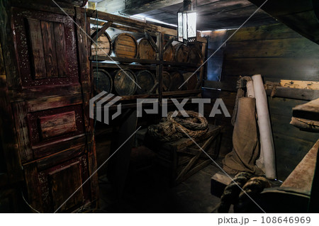 an Adventure Sea Voyage Vintage Ship Frigate an Adventure Sea Voyage Vintage Ship Frigate 108646969