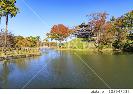 新潟　高田城址の紅葉 108647332