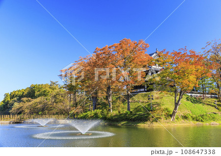 新潟　高田城址の紅葉 108647338