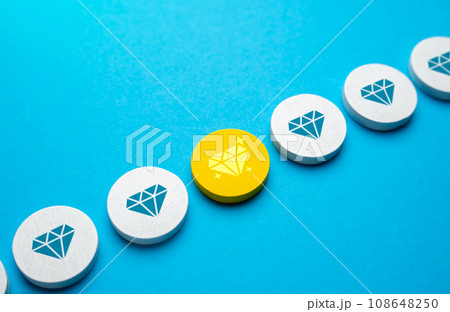 Most valuable. Find the unique among the excellent. Remarkable skills. The most talented of talents. Recognizing and appreciating. Capabilities in potential respective fields. Unique abilities. 108648250