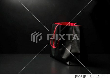 Holiday sale Black Friday. Business marketing advertising symbol. Black, red tag concept. Holiday sale Black Friday. Business marketing advertising symbol. Black, red tag concept. 108649779