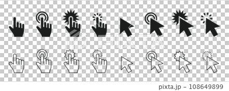 カーソルセット 108649899