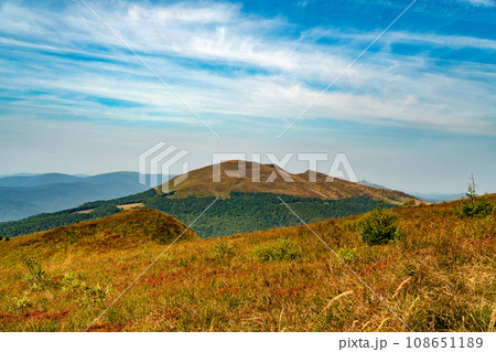 The Bieszczady Mountains, Carpathians, Poland. The Bieszczady Mountains, Carpathians, Poland. 108651189