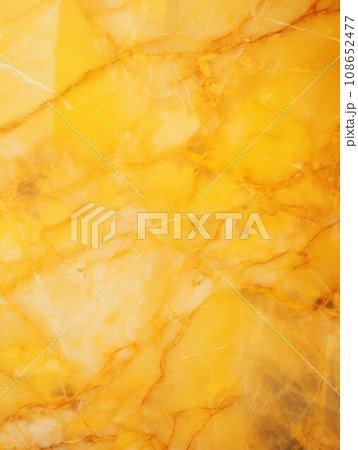 Yellow Marble Creative Abstract Texture Wallpaper. Photorealistic Digital Art Decoration. Abstract Realistic Surface Vertical Background. Ai Generated Vibrant Pattern. 108652477