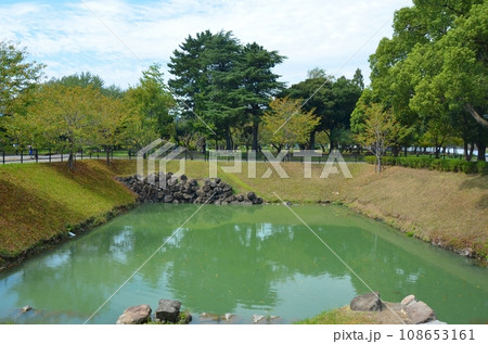 駿府城 内堀 駿府城 内堀 108653161