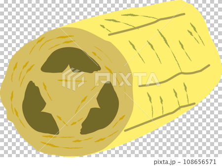 Simple gourd illustration 108656571