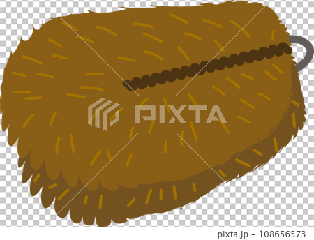 Illustration of a simple scrubbing brush 108656573