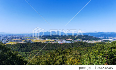 群馬県/新田金山城跡【国指定史跡・日本100名城】物見台からの景色 群馬県/新田金山城跡【国指定史跡・日本100名城】物見台からの景色 108656585