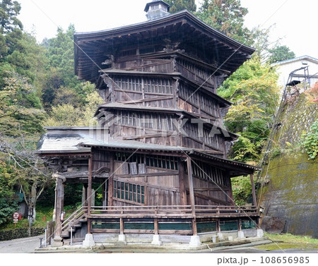 【福島】会津さざえ堂(円通三匝堂) 【福島】会津さざえ堂(円通三匝堂) 108656985