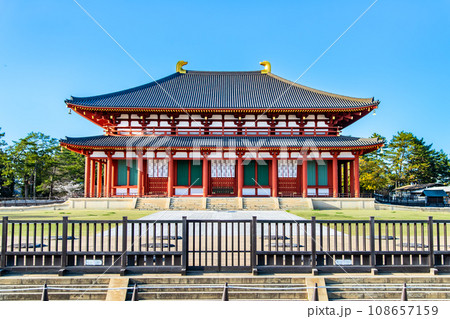 奈良 興福寺 中金堂 奈良 興福寺 中金堂 108657159