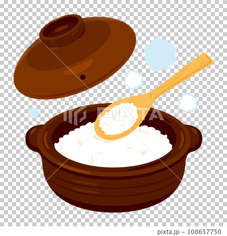 用砂鍋煮白飯 108657750