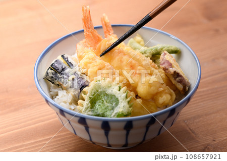 天丼 天ぷらどんぶり 天丼 天ぷらどんぶり 108657921
