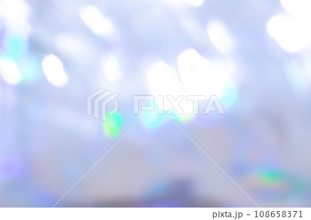 ブルー系ミックスカラー流れるキラキライメージ　(背景素材) 108658371