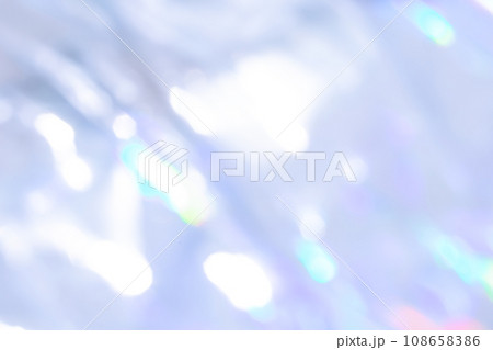 ブルー系ミックスカラー流れるキラキライメージ　(背景素材) 108658386