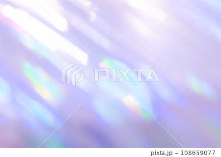 ヴァイオレット系ミックスカラー流れるキラキライメージ　(背景素材) 108659077