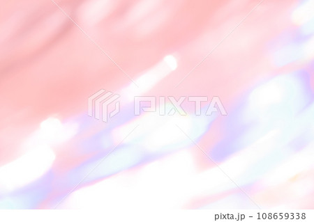 ピンク系ミックスカラー流れるキラキライメージ　(背景素材) 108659338