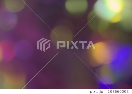 ピンクカラー系ミックスカラー玉ボケイメージ　(背景素材) 108660008