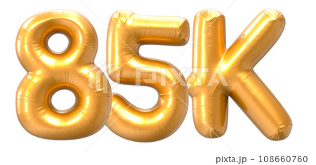 Follow With Font 3D Render 108660760