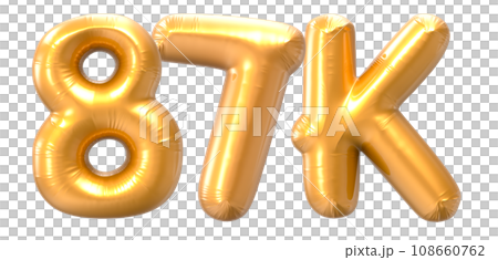 Follow With Font 3D Render 108660762