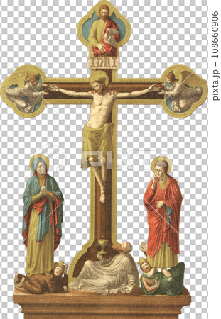 基督十字架插圖 108660906