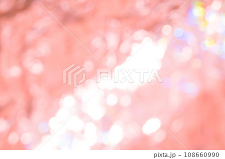 ピンク系キラキライメージ　(背景素材) 108660990