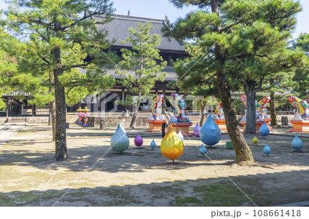黄檗宗大本山「萬福寺」大雄寶殿 --黄檗ランタンフェスティバル-- 黄檗宗大本山「萬福寺」大雄寶殿 --黄檗ランタンフェスティバル-- 108661418