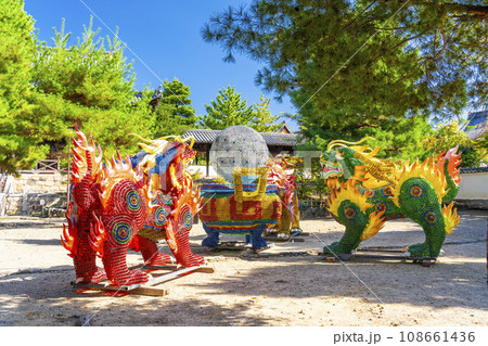 黄檗宗大本山「萬福寺」麒麟瑞獣　--黄檗ランタンフェスティバル-- 108661436