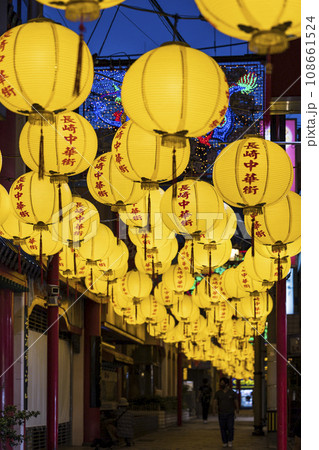 長崎新地中華街の中秋節【長崎県長崎市】 108661524