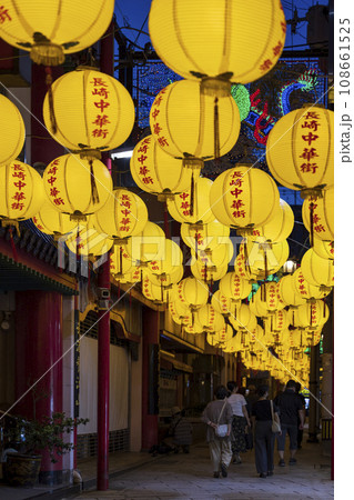 長崎新地中華街の中秋節【長崎県長崎市】 108661525