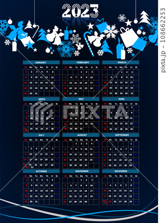 2023 year. Vector 3d illustration 2023 year. Vector 3d illustration 108662253