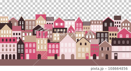 背景素材_歐式可愛街景 背景素材_歐式可愛街景 108664856