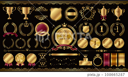 ゴールドアワード・月桂冠・メダルセット 108665287