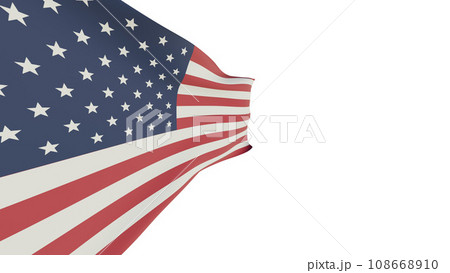 US flag. American flag on transparent background. US flag. American flag on transparent background. 108668910