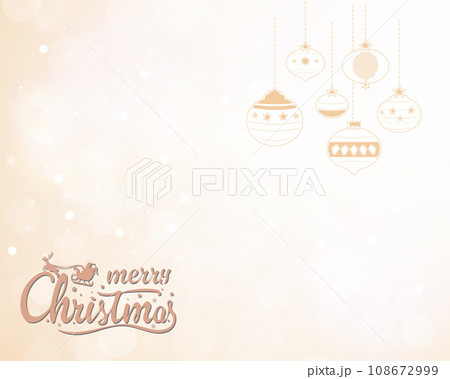 クリスマス用の背景デザイン クリスマス用の背景デザイン 108672999