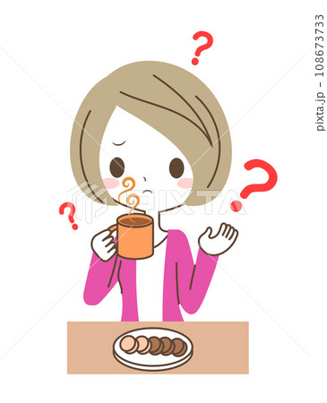 嗅覚障害に悩む女性 嗅覚障害に悩む女性 108673733