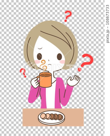 嗅覚障害に悩む女性 嗅覚障害に悩む女性 108673733