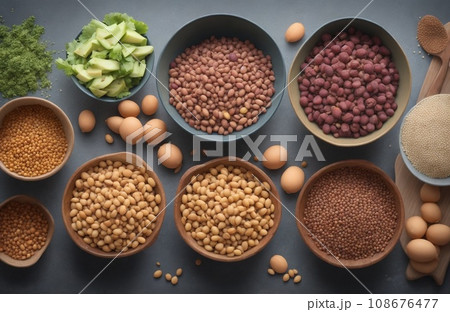 kinds of beans 108676477