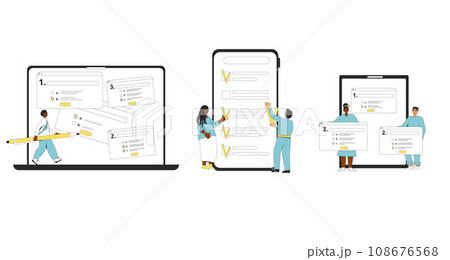 Survey. Online ansers. Quality test Survey. Online ansers. Quality test 108676568