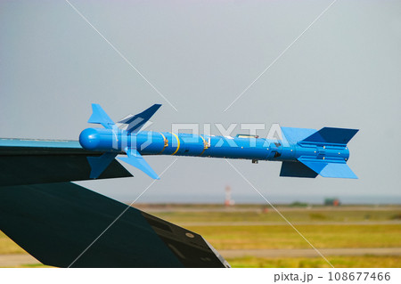 航空自衛隊の戦闘機に搭載されたミサイルAAM-3 航空自衛隊の戦闘機に搭載されたミサイルAAM-3 108677466