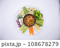 Famous Thai food that common served in most Thai Restaurants 108678279