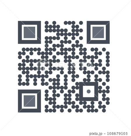 design vector image icons qr codeのイラスト素材 [108679103] - PIXTA
