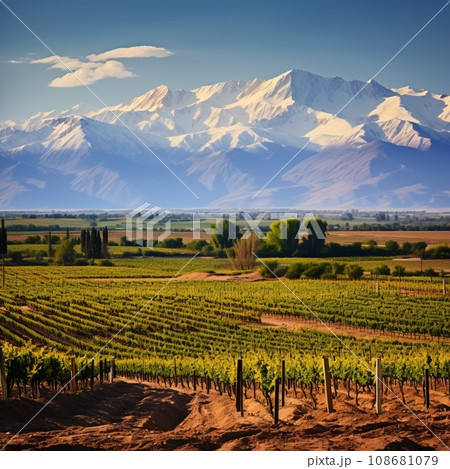 Breathtaking Beauty of Mendoza's Wine Country 108681079