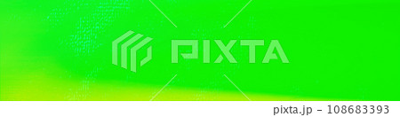 Green panorama background for seasonal and holidays event with copy space for text or image, Best suitable for online Ads, poster, banner, sale, celebrations and various design works 108683393
