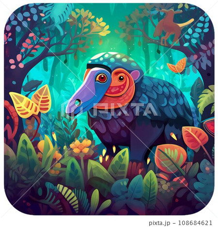 不可思議な動物のイラスト 不可思議な動物のイラスト 108684621